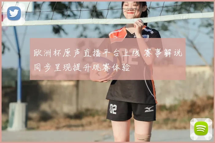 欧洲杯原声直播平台上线 赛事解说同步呈现提升观赛体验