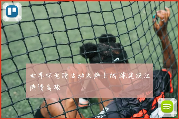世界杯竞猜活动火热上线 球迷投注热情高涨